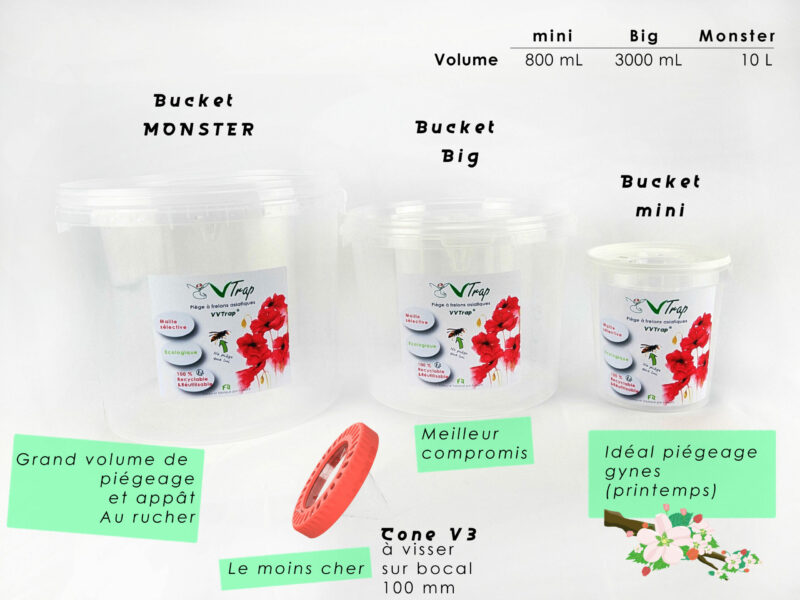 VVTrap Bucket mini [Lot de 3] – Image 12